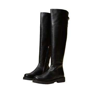 Twinset • hoge zwarte laarzen • 36, Kleding | Dames, Twinset, Verzenden, Nieuw, Zwart