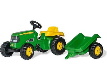 Rolly Toys John Deere - Traptractor - Aanhanger - 142x47x52, Verzenden, Zo goed als nieuw