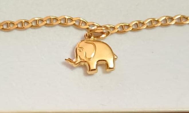 Armband - 18 karaat Geel goud - Armband van 18 kt goud, Sieraden, Tassen en Uiterlijk, Armbanden