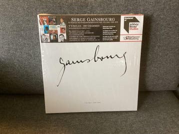 Serge Gainsbourg - Intégrale Des Enregistrements Studio,, Nieuw in verpakking