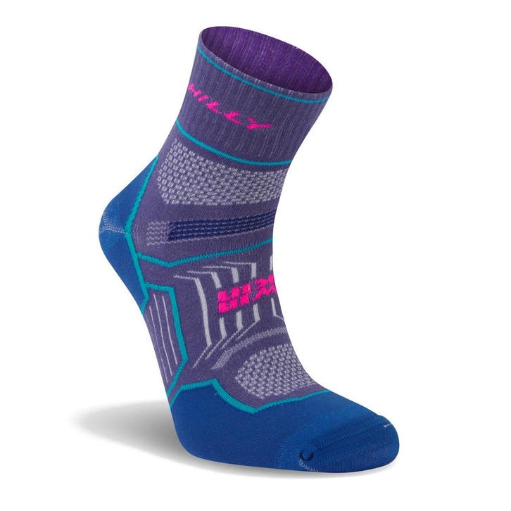 Hilly TwinSkin Anklet  Paars/Blauw - 35-38, Sport en Fitness, Bergsport en Wandelen, Kleding, Nieuw, Verzenden