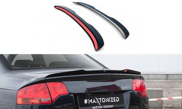 Spoiler Audi RS4 B7 Maxton Glans Zwart, Ophalen of Verzenden, Nieuw