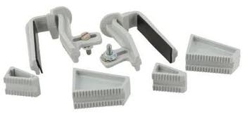NICOLL LG16 PVC-Ti bevestigingsstuk golfplaten lichtgrijs, Ophalen of Verzenden, Nieuw