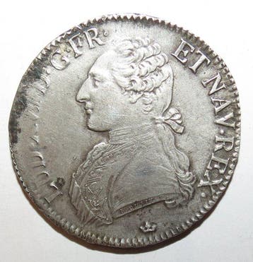 Frankrijk. Louis XVI (1774-1792). Ecu 1784-M, Toulouse