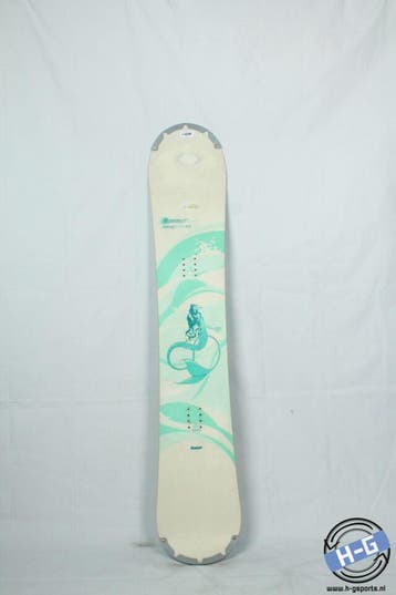 Refurbished - Snowboard - Hammer Hyleyn green - 152, Ophalen of Verzenden, Gebruikt, Board