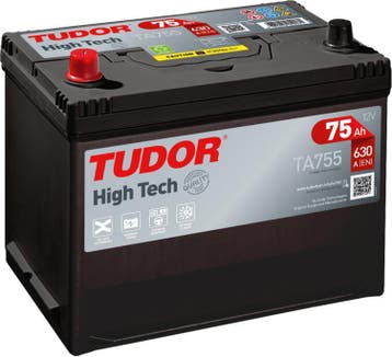 Tudor High Tech accu | TA755 | 12V 75Ah, Ophalen of Verzenden, Nieuw
