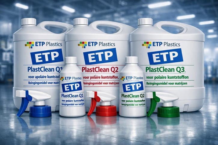 Matrijsreinigers voor tijdens productie PlastClean, Zakelijke goederen, Machines en Bouw | Onderhoud en Reiniging, Verzenden
