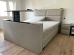 UNIEKE LUXE BOXSPRING TV 160x200 180x200 180x210 180x220, Groen, Ophalen of Verzenden, 180 cm, 200 cm
