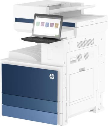 HP - LJ Managed E731z Flow MFP (5QK02A), Computers en Software, Zwart-en-wit printen, Gebruikt, Printer, HP