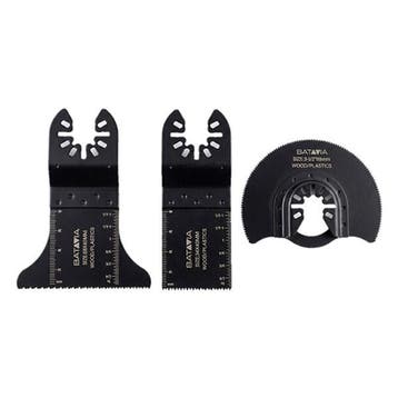 Multitool zaagbladen | Batavia | 3-delig, Verzenden, Nieuw