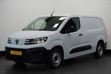 Peugeot Partner 1.5 BlueHDi 102PK L2 EURO 6, Stof, Gebruikt, Wit, Onderhoudsboekje