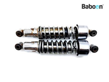 Achter Schokbreker Set Harley-Davidson FXDB Dyna Street Bob, Verzenden, Gebruikt