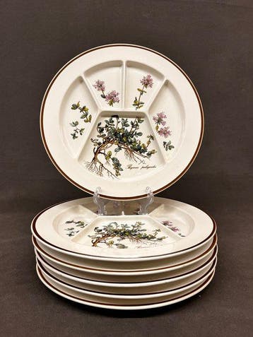 Villeroy & Boch - Tafelservies (6) - - Piatti da Fonduta