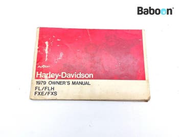 Instructie Boek Harley-Davidson FXE Super Glide 1973-1980, Verzenden, Gebruikt