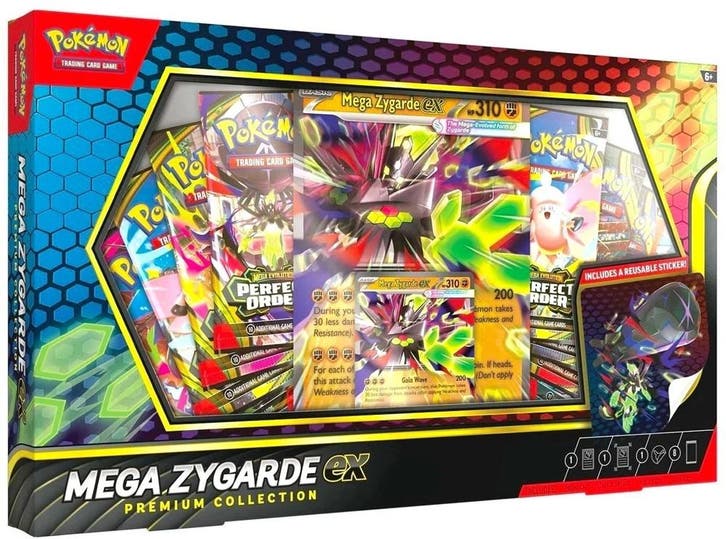 Pokemon Mega Zygarde Premium ex Box | Pokémon - Trading, Hobby en Vrije tijd, Verzamelkaartspellen | Pokémon, Nieuw, Verzenden