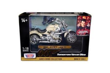 Tomorrow Never Dies - MOTOR MAX - - Film rekwisiet Die-cast, Nieuw
