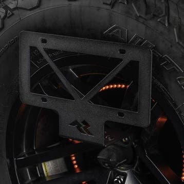 Rugged Ridge Tag Relocation Bracket Rear 18-20 Jeep Wrangler, Ophalen of Verzenden
