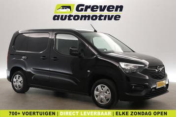 Opel Combo 1.5D | Airco | Cruise | Carplay | Trekhaak | Navi, Euro 6, Nieuw, Android Auto, Zwart