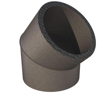Ubbink Aerfoam geïsoleerd leidingsysteem Bocht 45° EPE 200, Ophalen of Verzenden, Nieuw