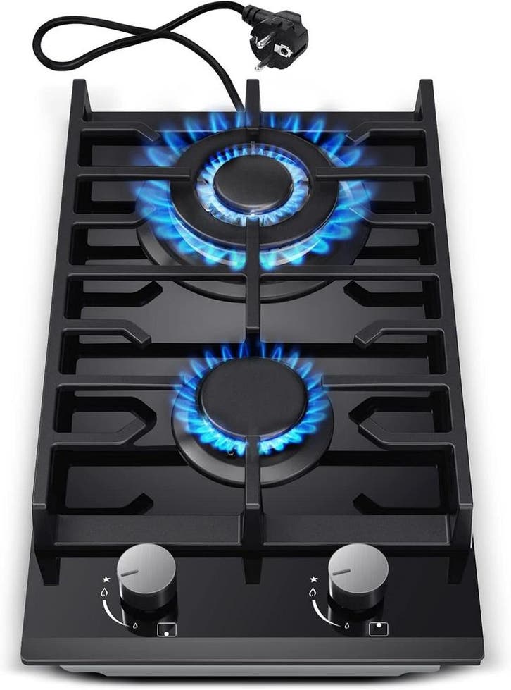 Inbouw Gaskookplaat 30cm | Tweedekansje | Laatste Stuk!, Witgoed en Apparatuur, Kookplaten, Inbouw, 3 kookzones of minder, Zo goed als nieuw