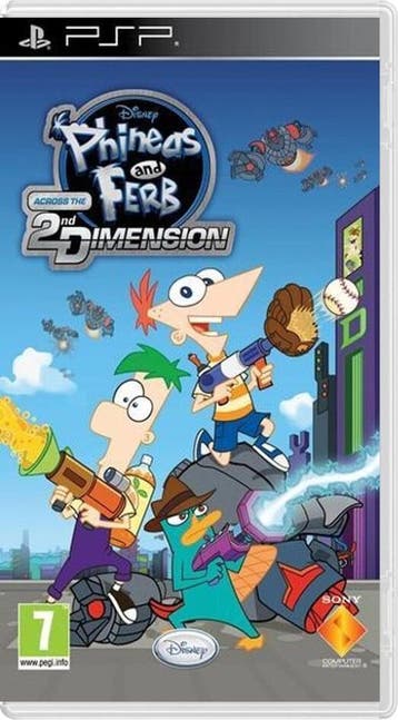 Phineas & Ferb: Across The Second Dimension [PSP], Ophalen of Verzenden, Nieuw