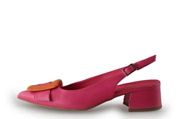 Omoda Slingbacks in maat 39 Roze, Overige kleuren, Verzenden, Omoda, Zo goed als nieuw