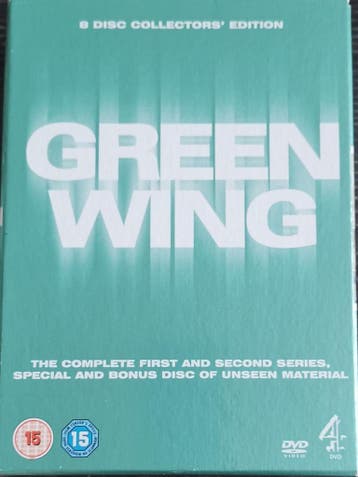 Green Wing Ultimate collection (8 disc)     Gratis verzenden, Cd's en Dvd's, Vanaf 12 jaar, Verzenden, Zo goed als nieuw, Komedie