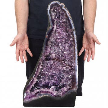 Topkwaliteit - Vivid Amethyst - 53x27x18 cm - XL Cathedral