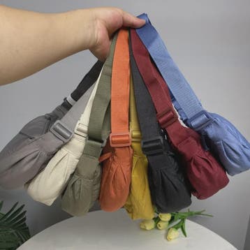 Stijlvolle Nylon Hobo Crossbody Tas voor Dames - Halve Maan, Verzenden, Nieuw