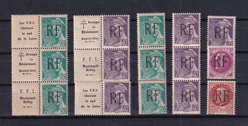 Frankrijk - Bevrijding van Montreuil-Bellay - Mayer, Gestempeld