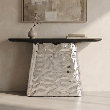*WOONWINKEL* Kare Design Caldera Sidetable Chroom, Verzenden, Nieuw