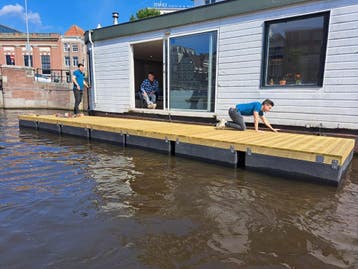Drijvend Terras / Drijvende Steiger. Bouwpakket of compleet!, Watersport en Boten, Ophalen of Verzenden, Nieuw