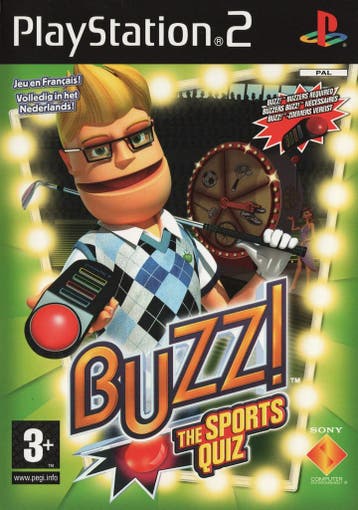 Buzz The Sports Quiz - PlayStation 2, Ophalen of Verzenden, Zo goed als nieuw