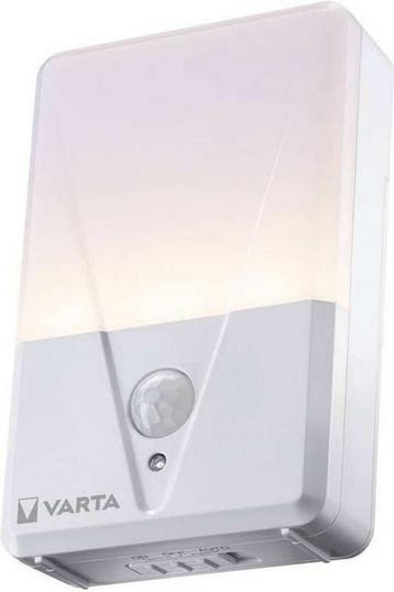 VARTA Nacht Lamp met Bewegingssensor - Wit, Ophalen of Verzenden, Nieuw
