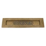 Brievenbus messing antiek, Tuin en Terras, Brievenbussen, Verzenden, Nieuw