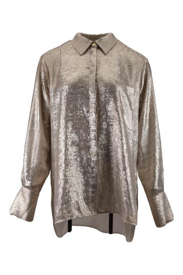Dante6 Blouse in maat 38 Beige, Kleding | Dames, Dante6, Verzenden, Zo goed als nieuw, Beige