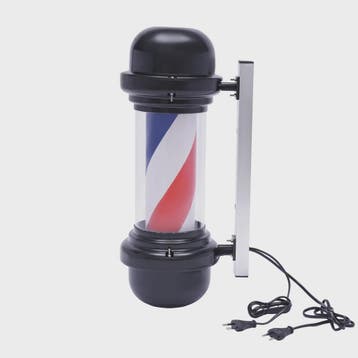 Klassieke Roterende LED Barber Pole - 50cm - Rood, Wit, Blau, Verzenden