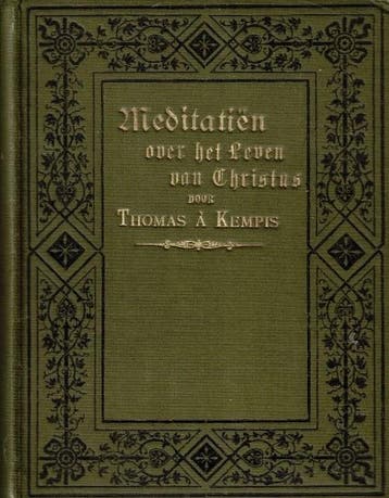 Kempis, Thomas à-Meditatiën over het leven van Christus, Boeken, Verzenden, Gelezen