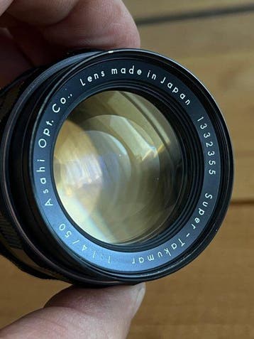 Asahi Super-Takumar (8elements) 1,4/50mm | Cameralens, Nieuw