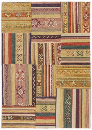Kelim Modern - Nieuw - Standaardformaat - Kelim - 192 cm -, Nieuw