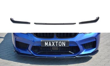 Voorspoiler BMW M5 F90 V.2 Glanzend Zwart, Ophalen of Verzenden, Nieuw
