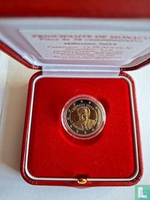 Monaco 2 euro 2023 (PROOF) 100th anniversary Birth of Pr..., Postzegels en Munten, Verzenden, Monaco, 2 euro, Losse munt