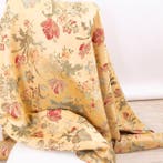 BA004 - Italiaanse brokaatstof (Lampasso) - Champagne zijde