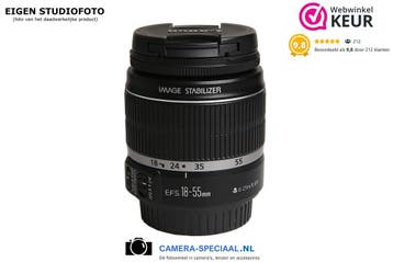 Canon EF-S 18-55mm IS lens met 12 maanden garantie, Audio, Tv en Foto, Fotografie | Lenzen en Objectieven, Handmatige focus, Canon