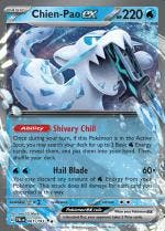 Chien-Pao EX 061/193 Paldea Evolved, Ophalen of Verzenden, Nieuw, Losse kaart, Foil