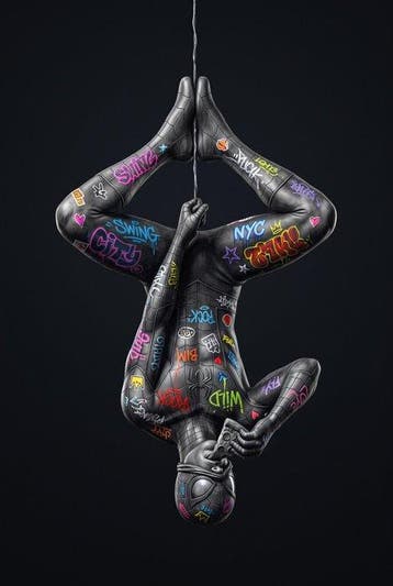 MEDSAN - Graffiti Spider-Man 1 () - UNIQUE WORK