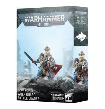 Space Wolves Wolf Guard Battle Leader (Warhammer Nieuw), Hobby en Vrije tijd, Wargaming, Ophalen of Verzenden, Nieuw