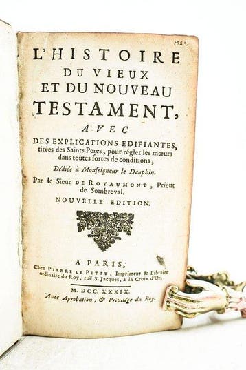 Isaac Louis Lemaistre de Sacy, dit Sieur de Royaumont -
