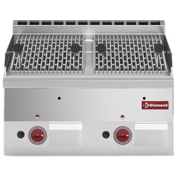 Diamond Lavasteengrill | PRO 600 | Gas | Gietijzer | 600x600, Zakelijke goederen, Horeca | Keukenapparatuur, Ophalen of Verzenden