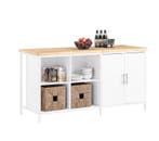 Keukeneiland met kastjes en ruim werkblad 170×60 cm, Verzenden, Nieuw